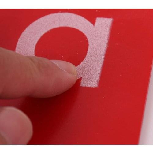 Montessori Kids Language Training Teaching Aids English Letters Letter Board Q6PD