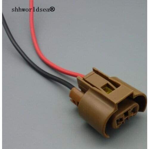 Worldgolden 9006 fog lights for VW Golf 6 plug connector for Toyota Corolla near light lamp holder 2P connector