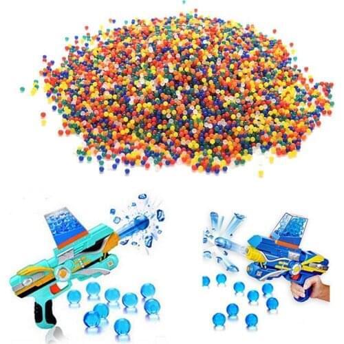 1000 Pcs Pearl Shaped Crystal Soil Water Beads Mud Grow Magic Jelly Balls Wedding Home Decor Hydrogel Water Beads