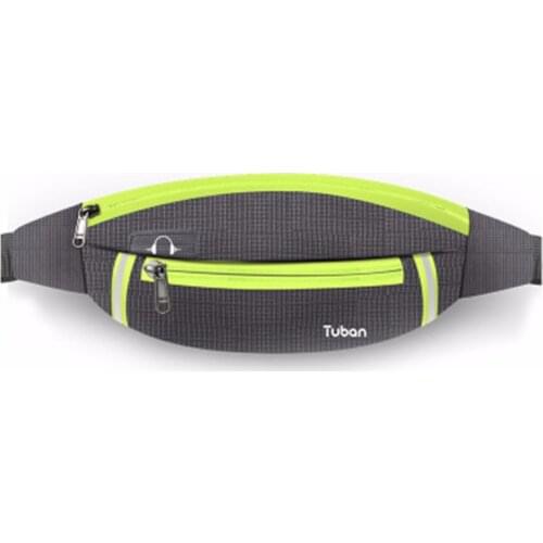 6 Colors Unisex Running Bags Outerdoor Sports Fanny Pack Phone Packet SBS Zipper Oxford Cloth Waterproof Multifunction Bag