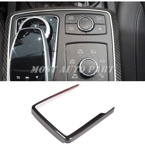 ABS Center Console Gear Box Multimedia Frame Trim Cover For Benz ML W166 2012-2015 GL X166 2013-2015 Car accesories interior