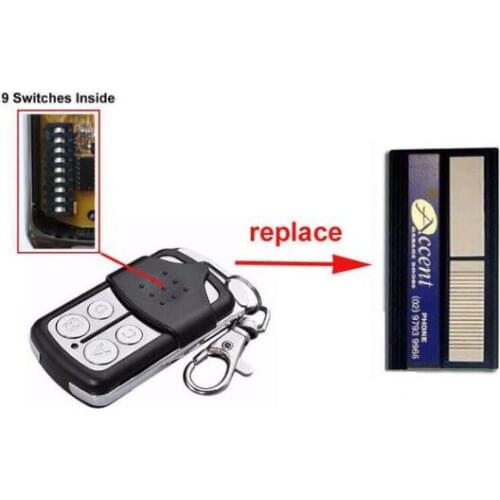 Accent freq 433.92 model 062171 compatible Garage Door REMOTE CONTROL strata 9 switch high qualit beautiful