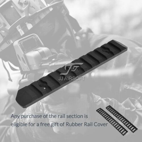 ACI 11-Slot 11 Slot KeyMod Rail CNC Lightweight (Black/Red/Tan/Silver) Buy One Get 2pcs FREE Rail Cover