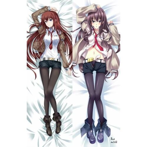 Anime Steins;Gate sexy girl characters Makise Kurisu otaku Dakimakura throw pillow cover hugging body pillowcase