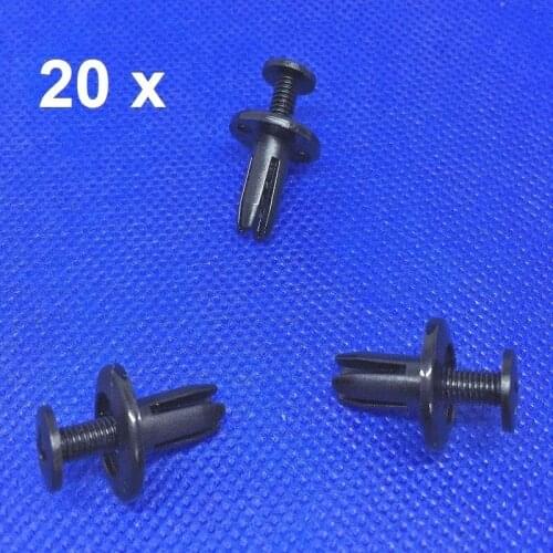 For Honda 6mm Screw Fit Rivet- Interior Trim Clips for Cowls 90684-SA5-003 OE