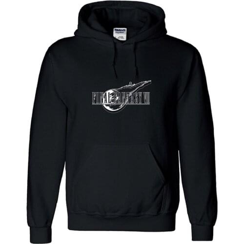 Unisex Cotton Hoodie Final Fantasy Pullover Cosplay Costume Print Sweatshirt Hooded Coat Casual Outwear Men Women Tops