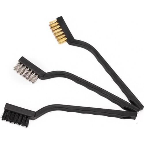 Car Cleaning Tool 3pcs Natural Boar Hair Car Detailing Brushes Set Wheels Dashboard Cleaning Tool Auto Wash Detail Dust Brush