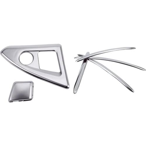 For Bmw 5 Series F10 F11 2010-2015 Door Handle Trim Sticker Strip & Car Interior Center Console Armrest Button Cover