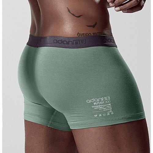 Underwear Men Modal Macaron Colors Boxer Brief Breathable Comfortable Underpants 2021 Hot Sales 6 Colors Free Shipping