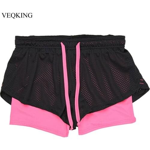 VEQKING Women's Running Shorts
