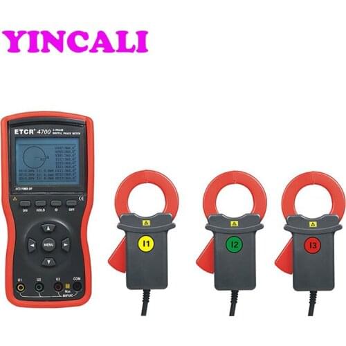 Fast Shipping High Accuracy ETCR4700 Multi-functional Three Phase Digital Phase Volt-Ampere Meter Voltampere Sequence Meter