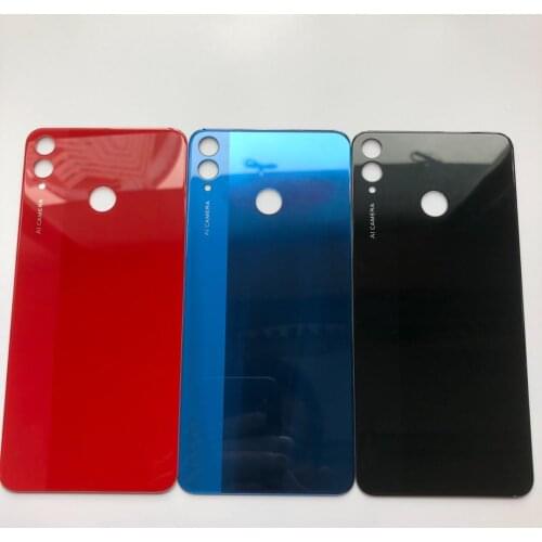 For Huawei Honor 8X Battery Cover Back Glass Rear Door Housing Case For HUAWEI Honor 8X Back Battery Cover Shell Replacement