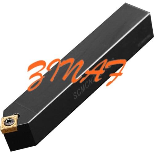 1pc SCMCN2020K12 SCMCN2525M12 External Turning Tool Hold CCMT120404 CCMT120408 Carbide Inserts Lathe Bar CNC Cutting Tools