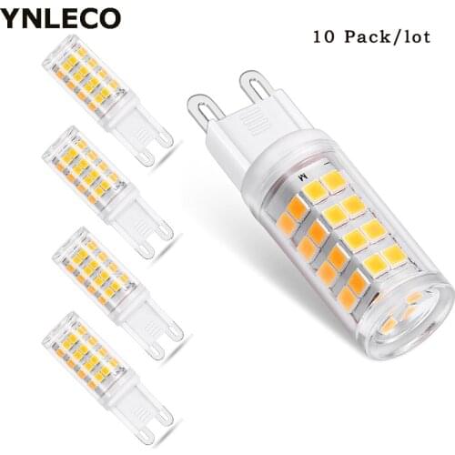 10 Pack G9 LED Bulb 3W 110V 220V No Flicker Lampada LED G9 leds Lampara Lamp Bombillas Replace 40w Halogen SMD 2835 52LED