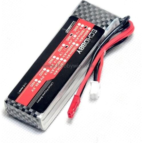 11.1V 3S 1500mAh 25C LiPO Battery JST plug for RC Model Airplane Helicopter FPV Drone Speed Boat Lipolymer power