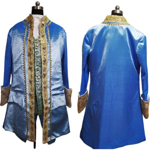 D-676 Victorian /Civil War mens period costume Medieval Renaissance stage performance/Prince charming William