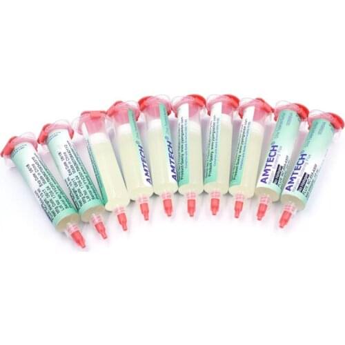 NC-559-ASM BGA PCB No-Clean Solder Paste Welding Advanced Oil Flux Grease 10cc Soldering Repair for DIY Electronic modules