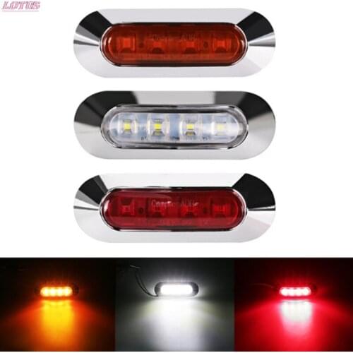 Truck LED Side Marker Lights Clearance Lamp Warning Light External Lights for Car Trailer Caravan Light 10V-30V