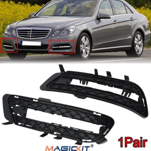 MagicKit FOR MERCEDES E-CLASS W212 2009-2013 FRONT BUMPER DRL GRILLE PAIR L + R CLASSIC