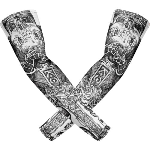 Summer Compression Sports Arm Sleeve Basketball Cycling Arm Sleeves Comfortable Running Tennis UV Protection Sunscreen Arm Bands