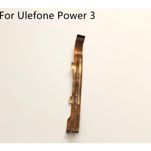 Ulefone Power 3 Used USB Charge Board to Motherboard FPC For Ulefone Power 3 MT6763 Octa Core 2160X1080 Smartphone
