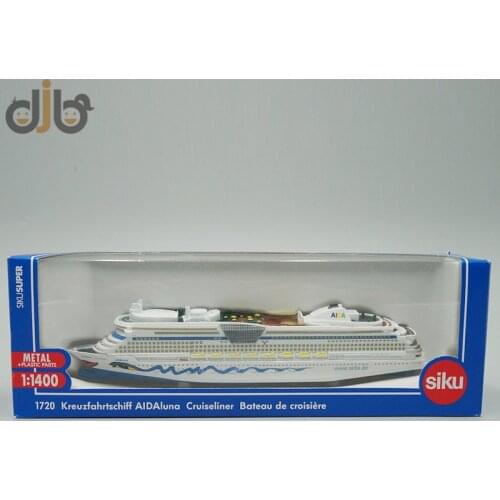 1:1400 Siku 1720 Diecast Ship Model Toy Aida Cruiser Cruiseliner For Collection