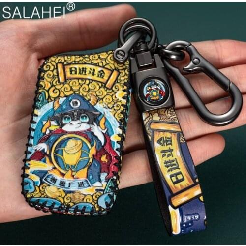 New Leather Car Key Cover Case For Lexus NX GS RX IS ES GX LX RC 200 250 350 LS 450H 300H Key Shell keychain keyring Accessories