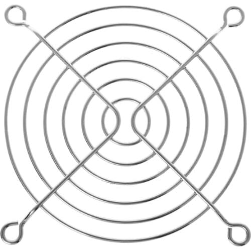 Fan Protection Net Grille 9cm Dia Iron Mesh Safety Grid For Computer Case Fans