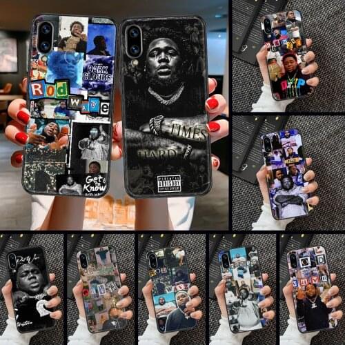 Rod Wave Rapper Phone case For Huawei Honor 6 7 8 9 10 10i 20 A C X Lite Pro Play black fashion prime 3D cell cover soft hoesjes