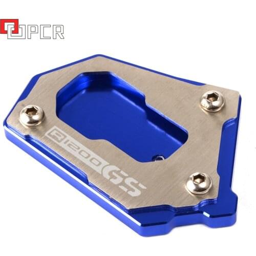 Motorcycle CNC Parking Enlarger Side Stand Extension Base Plate For BMW R1200GS LC R1200GS Adventure 2014 -2016