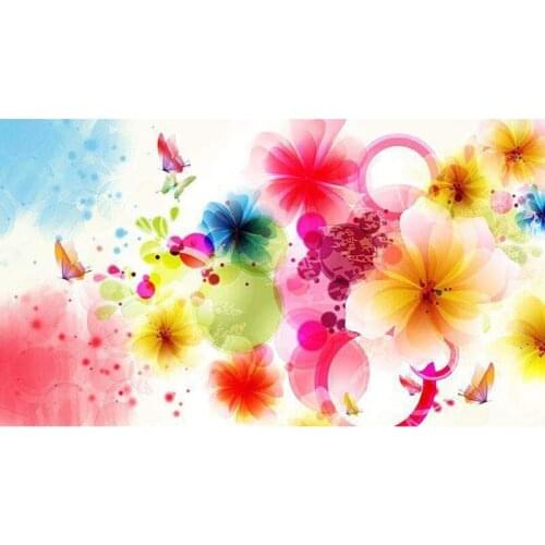 Embroidery Handicrafts 5d Diy Diamond Painting Rhinestones Embroidery Flowers The Butterfly European Home Decor