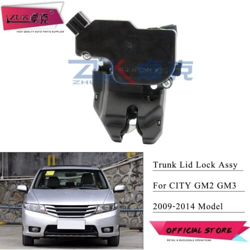 ZUK Auto Trunk Lid Tail Door Tailgate Lock Actuator For HONDA For CITY GM2 GM3 2009 2010 2011 2012 2013 2014