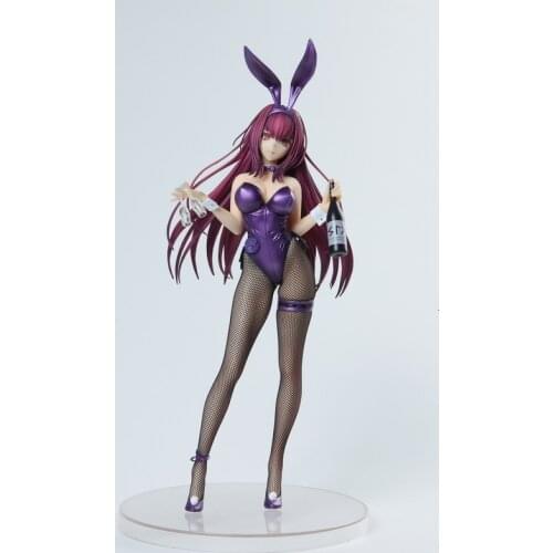 Anime Fate/Grand Order Scathach Lancer Alter Sashi Ugatsu Soft Bunny girl Girls PVC Action Figure Toys Collectible Model