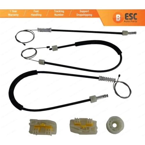 ESC Auto Parts EWR453 Electrical Power Window Regulator Repair Kit Front Left Door 1 P0867435 for Seat Leon MK2 Ship from Turkey