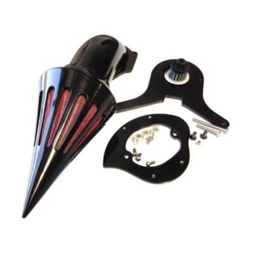 Black Parts Spike Air Cleaner Kits Filter for Honda Aero 750 VT750 1986-2012 Motorcycle