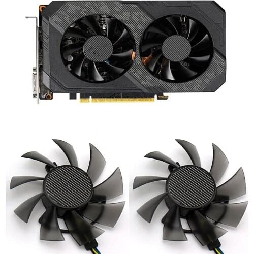 FD8015U12D DC 12V 0.50A AMP Cooling Fan for ASUS TUF-GTX 1660 1660TI Graphics Card Repair Parts