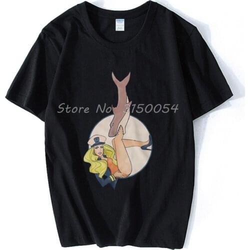 Death Becomes Katya 2.0 T Shirt Katya Zamo Zamolodchikova Drag Race Drag Rupaul Death Becomes Her Shark Runway T-shirt Men Tee