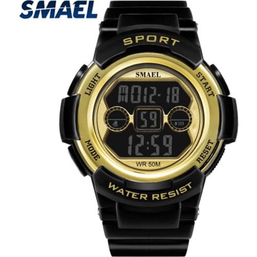 SMAEL Fashion Children Digital Watch Women Casual Student Sport Kids Watches Women Waterproof Boy Girl Clock Relogio Feminino