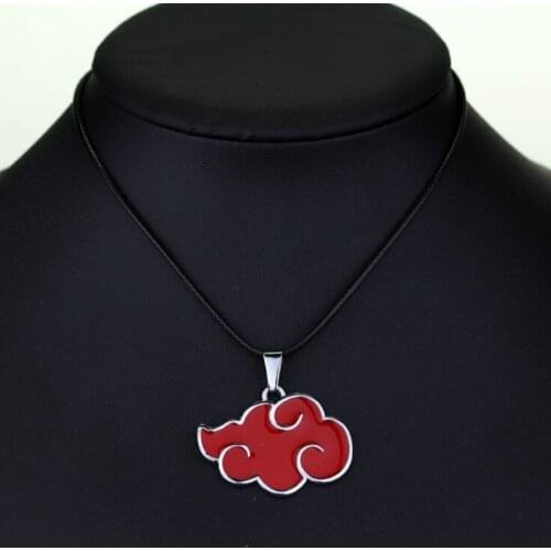 Japan Anima Fashion Cosplay Red Cloud Necklace Accessories Gift Fans Toy 90S Cartoon Pendant Jewelry Toy Gift Men Love Women