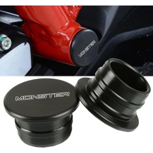 For MONSTER monster 797 2017 2018 Nylon Accessories Frame Plugs Caps Frame Hole Covers Motorcycles Motocross Swing Arm Plugs Kit