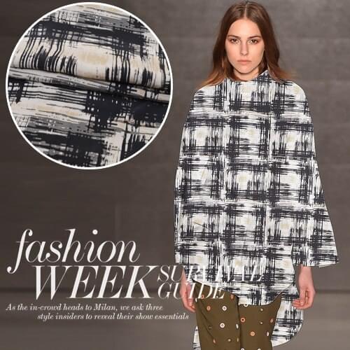 114 cm printed silk fabric for dress 17 mm crepe de chine silk fabric summer dress fashion fabric wholesale silk cloth