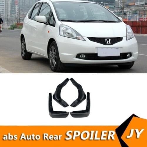 For Honda fit jazz 2008-2010 Mudflaps Splash Guards Front With the color and rear Mud Flap Mudguards Fender Modified special