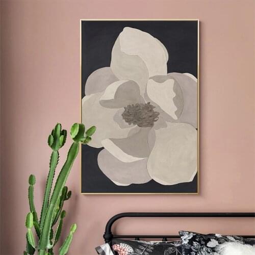 EECAMAIL Diamond Art Painting Modern Light Luxury Sofa Background Wall Hanging Painting Porch Abstract Flowers No Frame