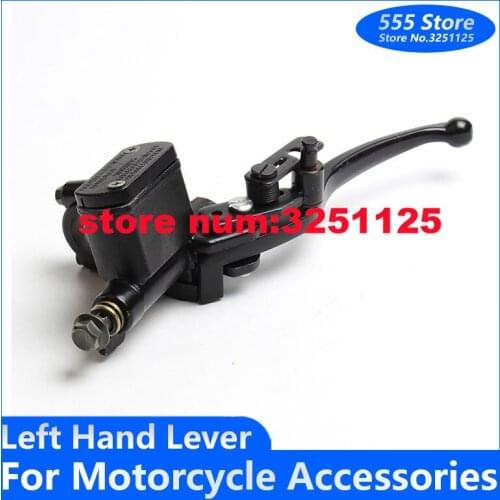 THE MOTOR Store Brake Master Cylinder Left Hand Lever for 50 70 90 110 125 150 cc ATV uad Tao Tao Kazuma Lifan Buyang