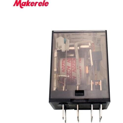 Hot Sale HHC68B-3Z HH53P My3 DC 24v 11 Pin Solid State Relay 220v Ac 5A Mini Electromagnets 3pdt Rele