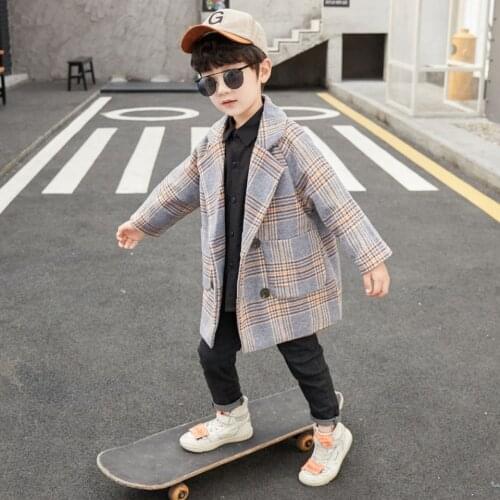 Age 3T 4 5 6 8 10 12 Year Old Boy Clothes Autumn Kids Coats Casual Kids Boys Jackets Outerwear Fashion Plaid Children Clothing