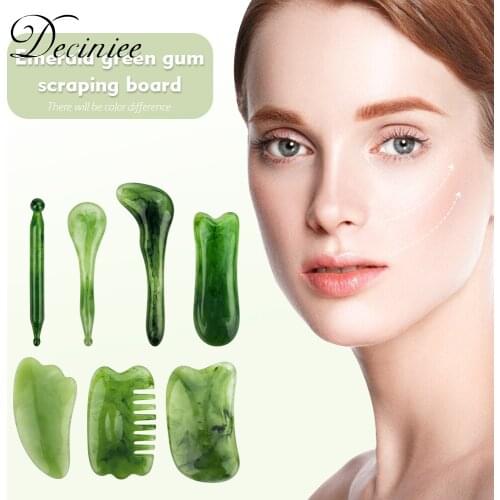 1 piece Natural Resin Gua Sha Tool Gua Sha Scraping Massage Tool for Face Back Neck Release Reduce Muscle Pain Scraping Board