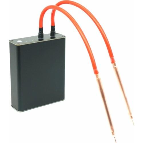 Mini spot welding machine Spot welding 0.12mm nickel strip18650 lithium battery DIY household portable spot welder Kit