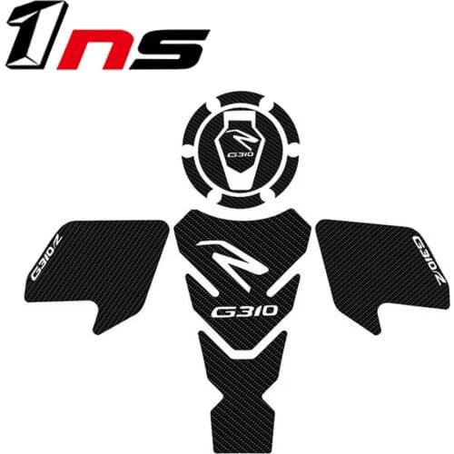 FOR BMW G310R G310 R Motorcycle Real Tank Pad Gas Fuel Sticker Moto Decal Emblem Protector