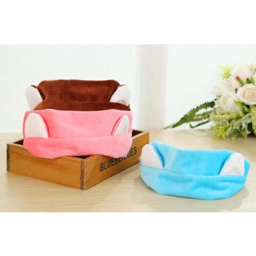 Random Color Coral Fleece Cat Ears Elastic Headbands Cute Soft Comfortable Wash Face Bath Hairbands Photo Prop Hair Accessories